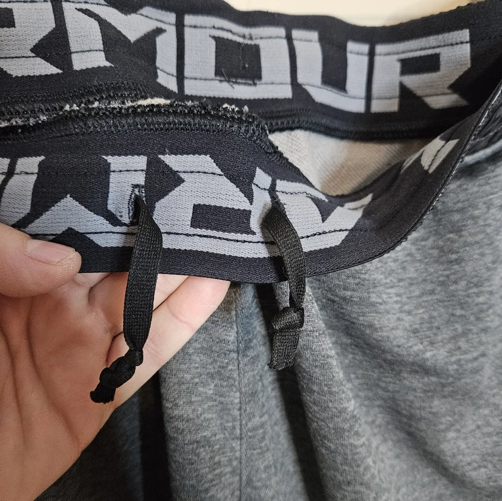Under Armour MK1 Terry Jogger in Charcoal Grey Size XL - Picture 6 of 11